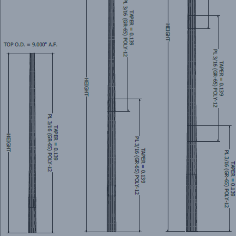 Pre-Engineered Poles